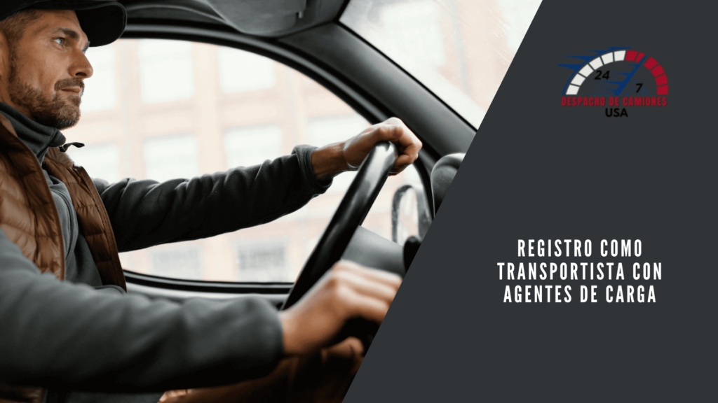 Registro como Transportista con Agentes de Carga